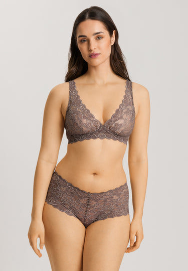 71465 Luxury Moments Lace Soft Cup Bra - 2756 Stonewash
